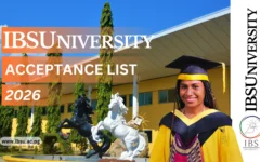 IBSU - 2026 Acceptance Lists