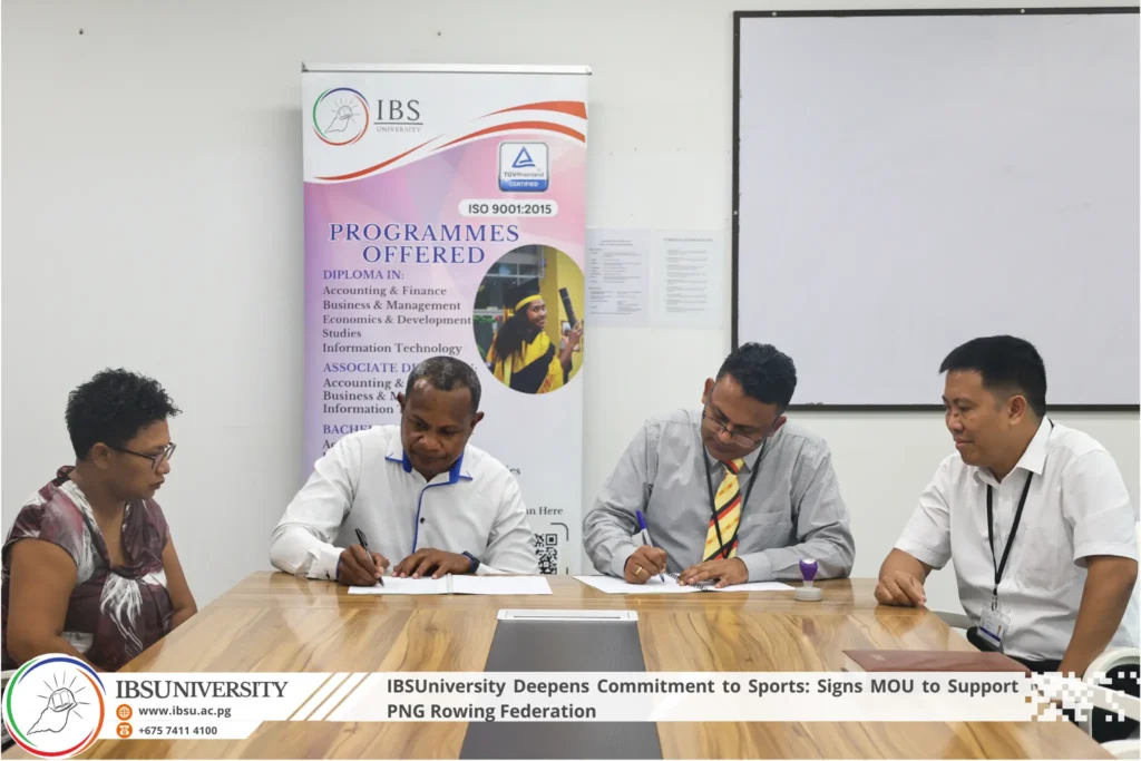 Image showing IBSU and Sport MOU signing