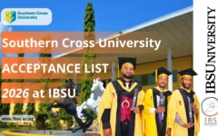 IBSU SCU - 2026 Acceptance Lists